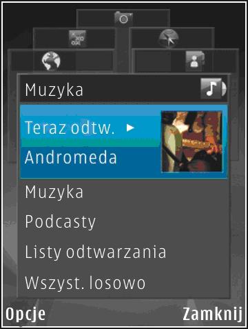Aby połączyć się ze skrzynką poczty głosowej (usługa sieciowa), w trybie gotowości naciśnij i przytrzymaj 1.