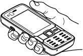 Ustalanie pozycji (GPS) 64 usługodawcy A-GPS. Dane wspomagające ustalanie położenia tylko w razie potrzeby są pobierane z serwera usługi Nokia A-GPS.