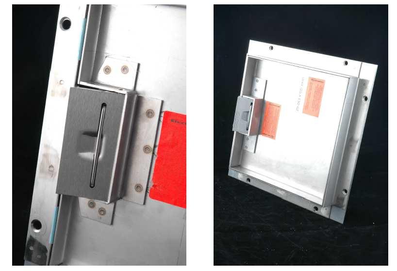 2.2.Wypusty kaset UFKK. 2.2.1. Wypusty uchylne z aluminium lub blachy nierdzewnej.