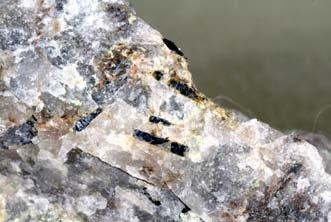 Branneryt i turmalin z Wołowej Góry Wołowa Góra niewątpliwie jest jednym z tych wyjątkowych miejsc w Karkonoszach, które wpływają na bogactwo mineralogiczne całego obszaru.