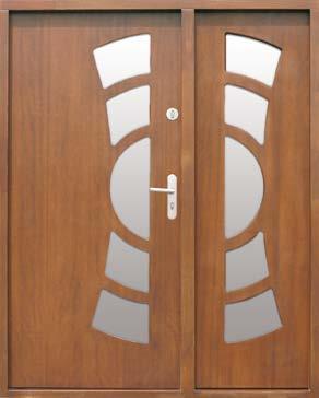 102 mm) P9 + DOSTAWKA STAŁA SZKLONA (IMITACJA SKRZYDŁA) Szerokość drzwi (cm) z progiem aluminiowym Wysokość drzwi (cm) z progiem mahoniowym 160 208,2 210