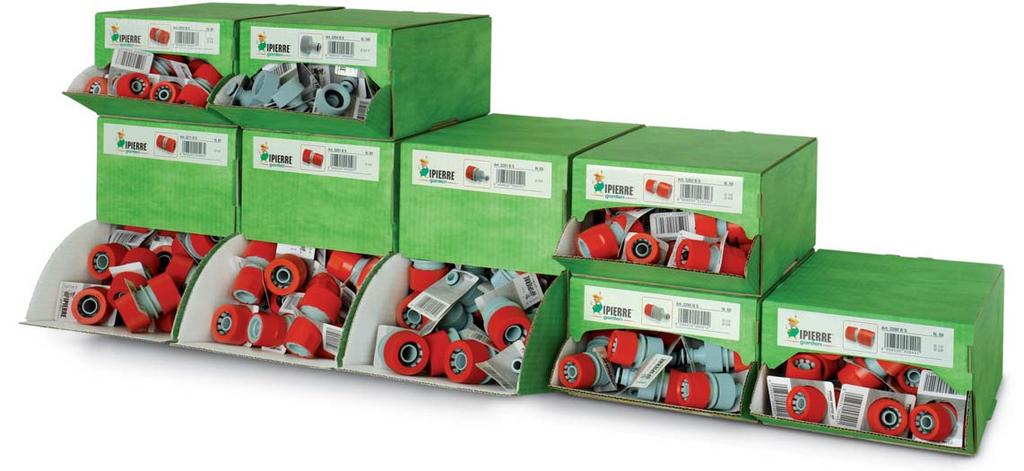 REGAŁY Reparator: Łącznik węży Ø 1/2 lub Ø 5/8 2270 BS 1,91 50 50 50 Reparator: