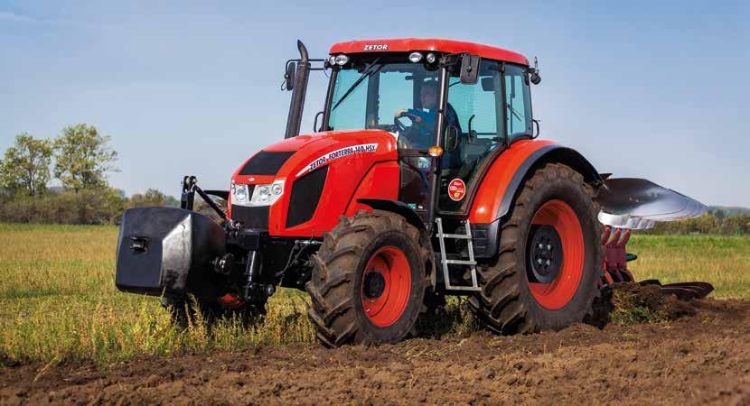 NAJLEPIEJ WYPOSAŻONE CIĄGNIKI W OFERCIE ZETOR F CL F HSX F HD Moc maks. (kw) 100,2/136 = 100,2/136 ö 108,2/147 Moment obrotowy maks.