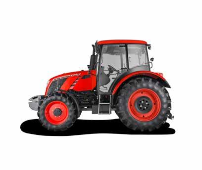 www.zetor.pl * Bez obciążnika przedniego i tylnego. ** Standardowe koła, więcej opcji po konsultacji ze sprzedawcą. Wysokość jest uzależniona od rozmiaru kół.