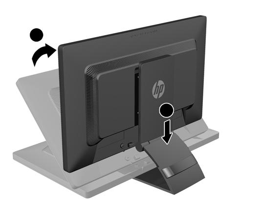 2 Instalowanie monitora Aby zainstalować monitor, należy sprawdzić, czy od monitora, systemu komputerowego oraz innych podłączonych urządzeń zostało odłączone zasilanie, a następnie wykonać poniższe
