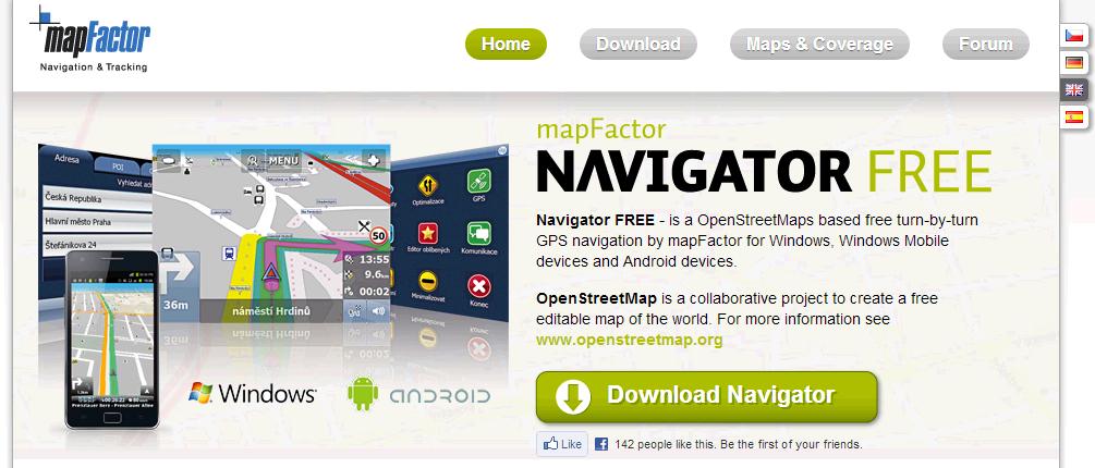 2. Instalacja Navigator Free na urządzeniu Vordon 2.1.