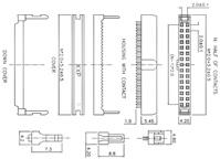 złącza IDC, raster: 2.00mm / IDC sockets, pitch: 2.