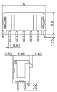 złącza MICRO-FIT, raster: 3.00mm / Micro-Fit connectors pitch: 3.00mm rezystancja izolacji: 1000MΩ min. temperatura pracy: od -40 C do +105 C kolor czarny insulation resistance 1000MΩ min.