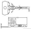 złącza MICRO-FIT, raster: 3.00mm cd. / cont. Micro-Fit connectors pitch: 3.00mm A [mm] Z MFM02 osłona męska, 2 pin / male housing, 2 pin - 3.85 Z MFM04 osłona męska, 4 pin / male housing, 4 pin 3.0 6.