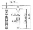 złącza D-SUB cd. / cont. D-SUB connectors złącza typu V.35 connectors V.35 type Z V35Gpin pin do gniazda V.35, pozłacany pin for V.35 female connector, gold plated Z V35W złącze typ V.