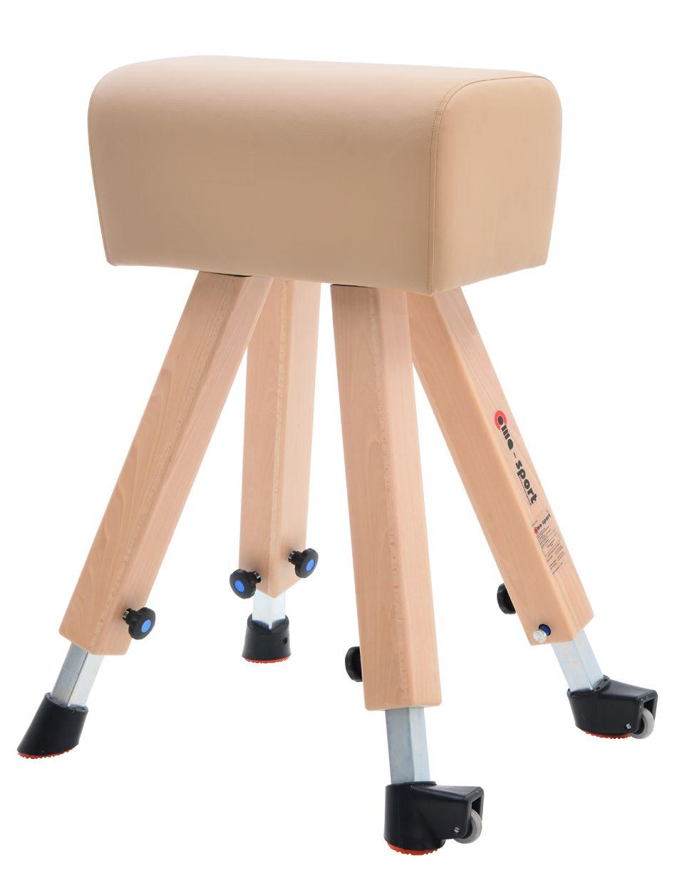 Regulacja wysokości w zakresie 90-140 cm, skokowo co 5 cm.