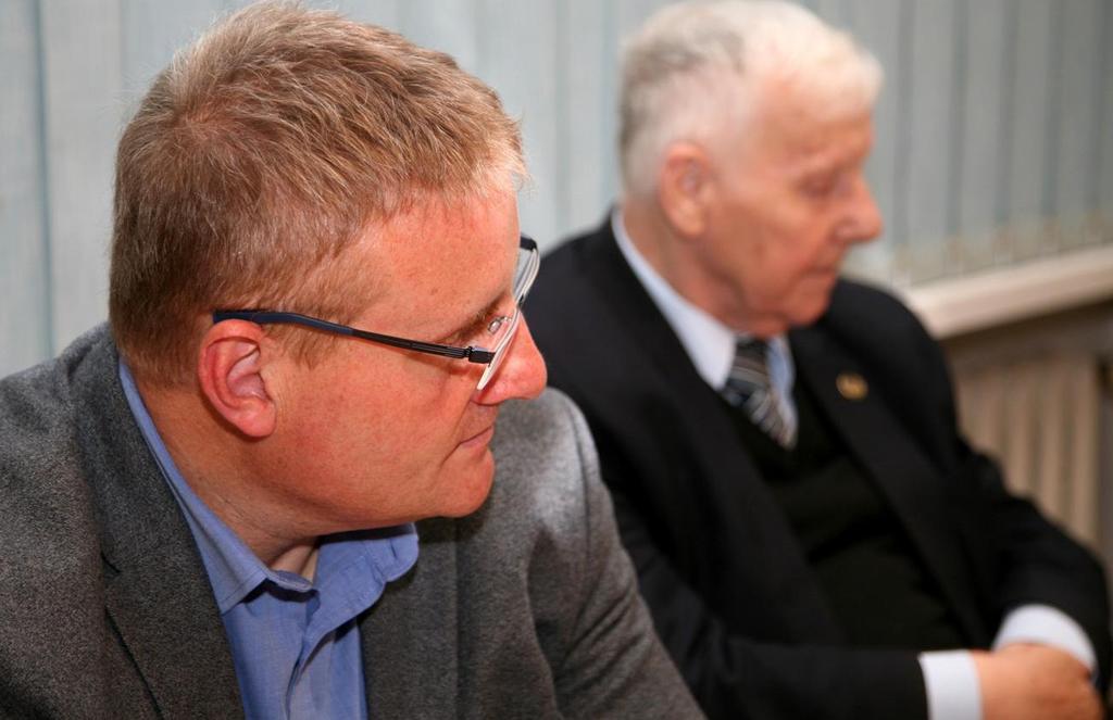 Bal bydgoskich geodetów 2018 Prezes Bolesław Krystowczyk zauważył, że ze strony geodetów nie dostrzega się zbyt mocnego dążenia do