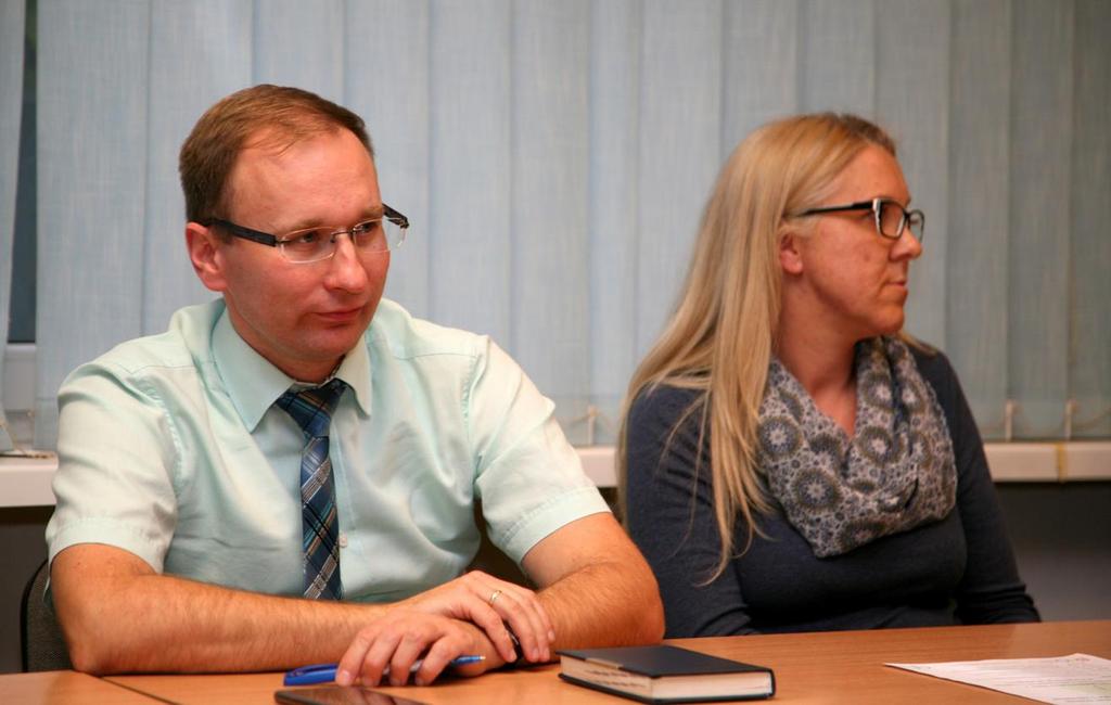 Maria Gadomska informując o przeprowadzonej ankiecie wśród uczestników szkolenia przedstawiła wstępne jej rezultaty.