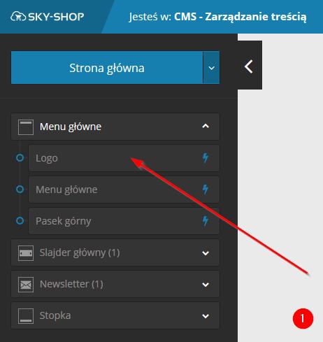 Gdzie ustawić logo sklepu?