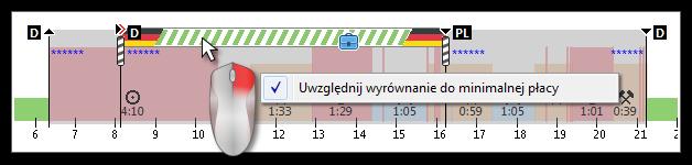 104 Początek odcinka: wstaw znacznik: Wyjazd z Polski lub Zmiana państwa, a następnie w oknie wyboru państwa wskaż Niemcy lub Norwegia.
