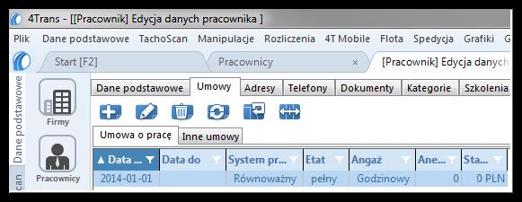 est to data rozpoczęcia nieprzerwanego (przerwa nie może być dłuższa niż jeden dzień) okresu zatrudnienia kierowcy w Twojej firmie.