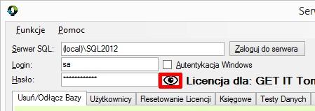 Przy starcie programu użytkownik będzie musiał wprowadzić login i hasło, podane przy zakupie programu.