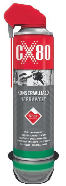 CX80 KONSERWUJĄCO-NAPRAWCZY TEFLON PREPARAT KONSERWUJĄCO-NAPRAWCZY TEFLON.