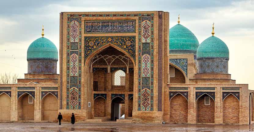Szlak tkany jedwabiem 19 dni Urumqi Chiwa Buchara Taszkent Samarkanda Turfan Dunhuang Jiayuguan Zhangye Wuwei Lanzhou Pekin Pustynie, oazy, tętniące życiem bazary.