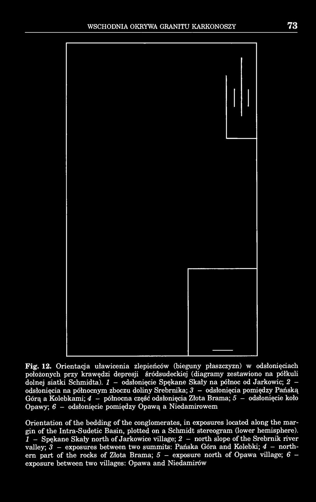 WSCHODNIA OKRYWA GRANITU KARKONOSZY 73 Fig. 12.