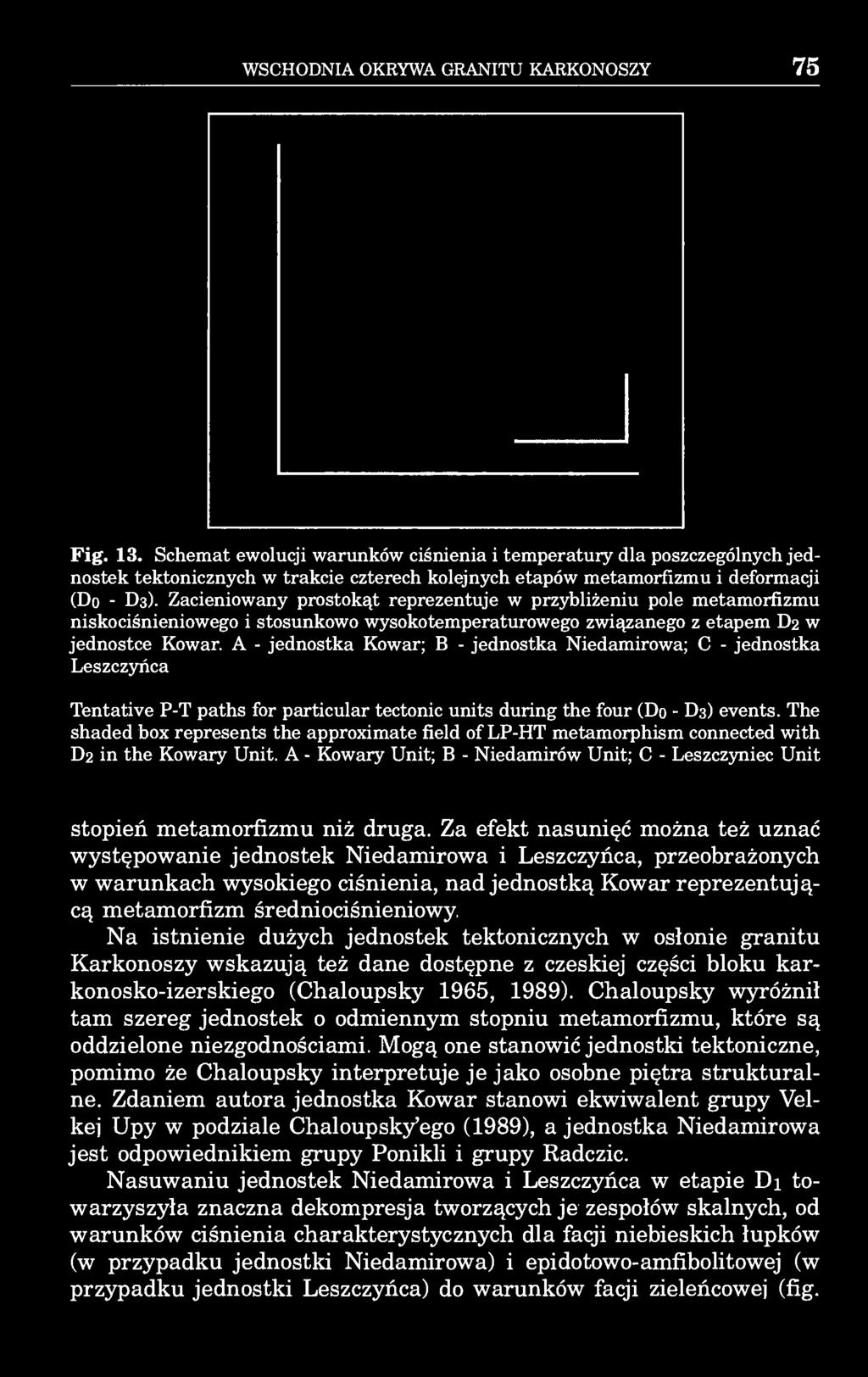 WSCHODNIA OKRYWA GRANITU KARKONOSZY 75 Fig. 13.