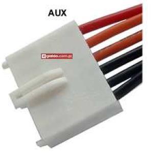 AUX lub APC (Auxiliary Power Connector) Oznaczenie Ilość pinów 4 Używana w starszych płytach głównych, które potrzebowały napięć 3,3