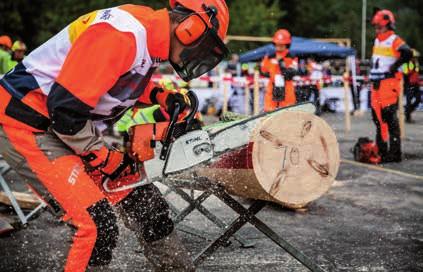 Profesjonalna pilarka spalinowa STIHL MS 441 C-M wyposażona w system elektronicznego sterowania silnikiem M-Tronic oraz system filtrów