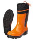 Środki ochrony indywidualnej Gumowe buty ECONOMY do pracy pilarką łańcuchową Kolor czarny/pomarańczowy Rozmiar 39 47 0000 884 93.