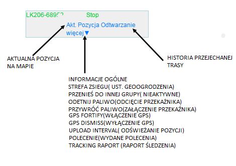 Strona WWW Panel boczny strony www W panelu bocznym pokazuje się zaznaczona na zielono nazwa lokalizatora.