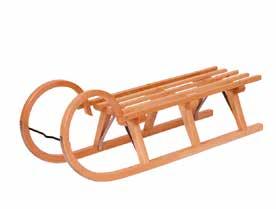 95,110,125 cm Horned sledge TATRY2" certificates