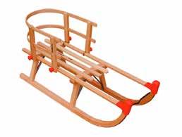 SLEDGE / SCHLITTEN / SANKI Sledge YARO" with strap seat certificates Davosrodel YARO mit
