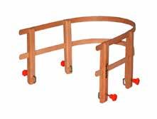 EWA z uchwytem do pchania Wooden seat support