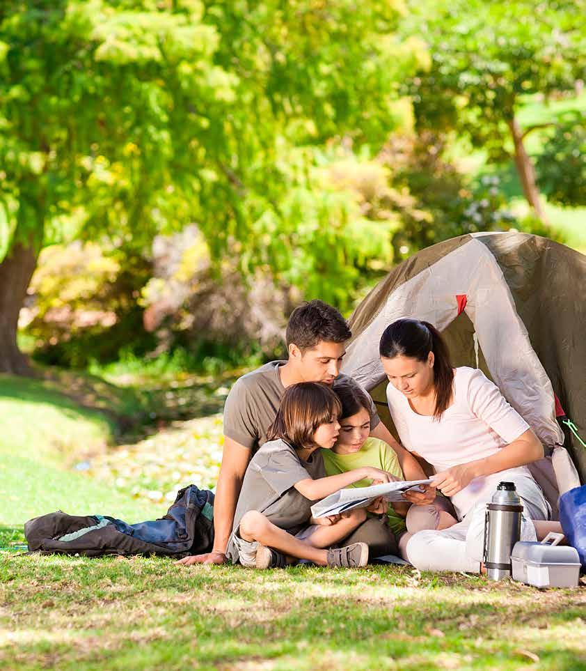 CAMPING FURNITURE / CAMPINGMÖBEL / MEBLE KAMPINGOWE CAMPING FURNITURE Stencil of standard colours of fabric Schablone von Standardstofffarben Wzornik standardowych kolor w tkanin Fabric in stripes