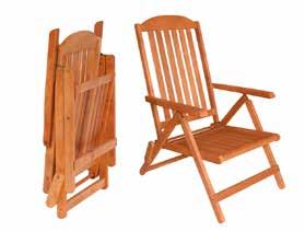 Fotel GRAF z podnóżkiem i materacem Armchair