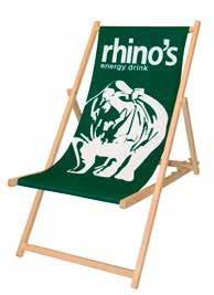DIGITALPRINT / SCREEN PRINTING Deck chair without