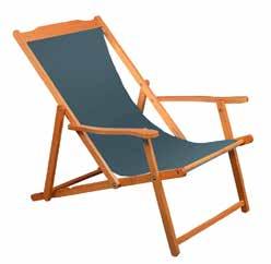 DECK CHAIR / LIEGESTÜHLE / LEŻAKI while fold: P02 1510 x 580 x 28/60 mm P03 1510 x 580 x 32/61 mm Deck chair with armrests and