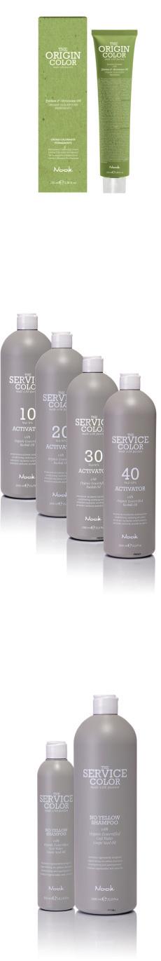 N O O K O R I G I N C O L O R S NOOK ORIGIN COLOR 100 ml Żelowo-kremowa farba organiczna w stylu EKO.