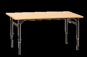 Stoły szkolne regulowane Stół szkolny regulowany ZBYSZEK 1 i 2 osobowy Konstrukcja stołu: górna rura