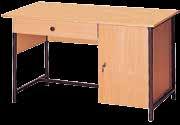 szufladą dla nauczyciela Konstrukcja stołu: rura