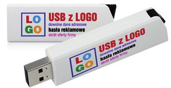 zł 43,89 zł 43,85 zł 57 dni Nadruk z drugiej strony +1,50 zł/szt. Wymiary: 57,7 x 19,3 x 9,6 mm. Zalecany obszar znakowania: 30 x 14 mm (przód/tył). Obudowa: plastik.