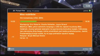 W celu ustawienia opcji językowych bieżącego kanału należy użyć przycisku i postępować zgodnie ze wskazówkami na ekranie.
