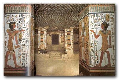 Grobowiec Nefertari (małżonki Ramzesa II), najpiękniejszy zabytek
