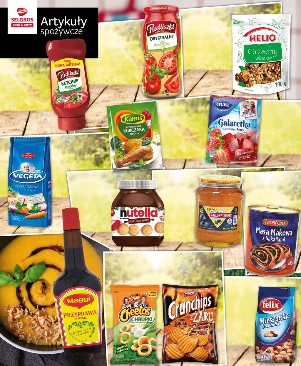 KETCHUP 480 G łagodny, pikantny po lub po 8 szt. 35494939, 31228489 3 69 z VAT 3.99 SOS 500 G po 35961358 3 59 z VAT 3.