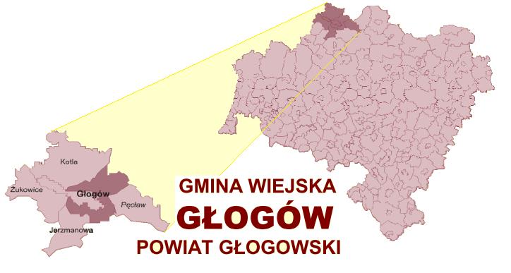 3. LOKALIZACJA PROGRAMU. CHARAKTERYSTYKA GMINY GŁOGÓW Gmina Głogów położona jest w północnej części województwa dolnośląskiego w powiecie głogowskim, w centralnej jego części.
