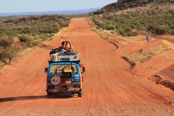 Australijski outback - Outback, czyli pustynna część Australii.