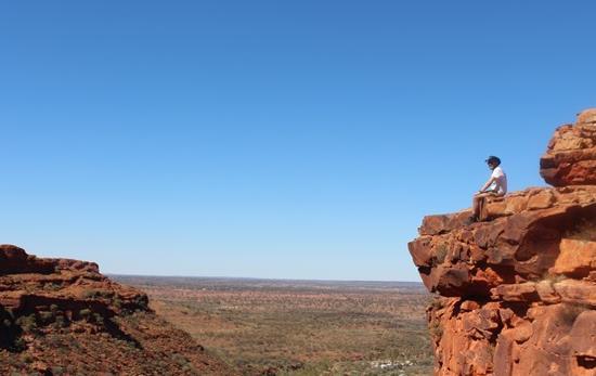 Kings Canyon - Kanion położony niedaleko Uluru, z