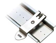 szyny ze stali nierdzewnej INOX, - dostępne szyny aluminiowe. DOSTĘPNE ODWROTNIE Z MAGAZYNU!