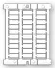 [PLN/opak] ESA3815 Etykiety samolaminujące 38 x 15 mm na przewód 4,3-7 mm 120 89,98 ESA5023 Etykiety samolaminujące 50 x 23 mm na przewód 6-10 mm 80 87,67