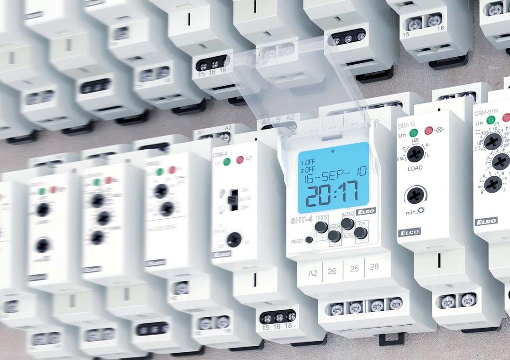 MODUŁOWE URZĄDZENIA ELEKTRONICZNE w dystrybucji firmy ASTAT! przekaźniki czasowe! przekaźniki do nadzorowania napięcia i prądu! przekaźniki bistabilne! ściemniacze! termostaty i higrostaty!