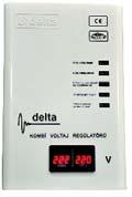 Parametry: - zakres napięcia wejściowego 130-260 V AC, - napięcie wyjściowe 230 V AC +/-2%, - prędkość regulacji 500 V/s, - wentylator sterowany automatycznie, - cyfrowy wyświetlacz pokazujący status